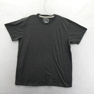 Homefield Shirt Mens Extra Large XL Charcoal Gray Heather Cotton Blend Soft New